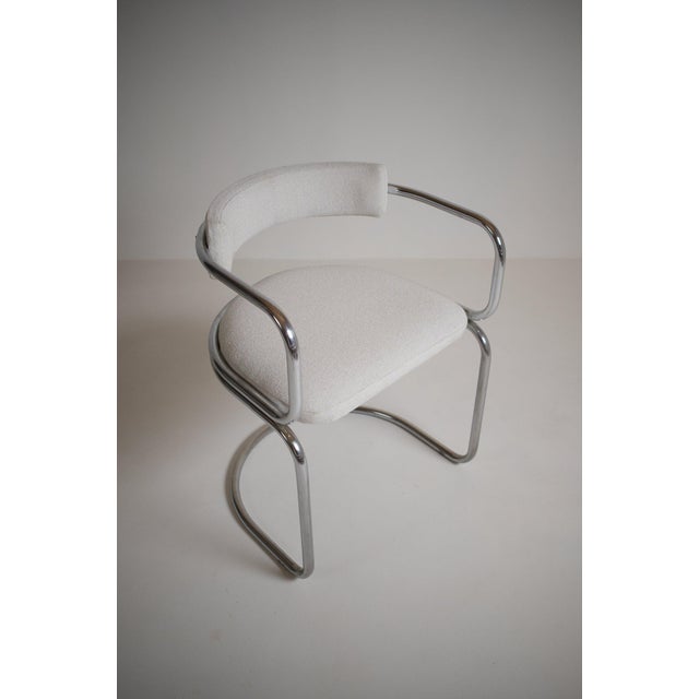 Metal Chairs by Renato Zevi for Roche & Bobois, 1970s, Set of 5 For Sale - Image 7 of 18