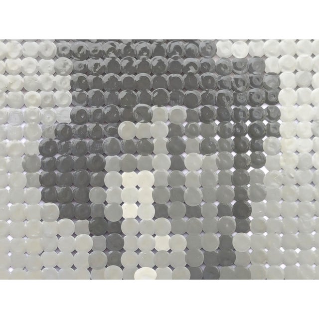 Francisco Vital "Billy the Kid" Contemporary Western Black & Tan Pixelated Outlaw Portrait, 2025 For Sale - Image 9 of 10