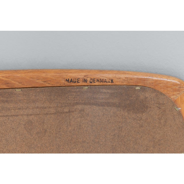 Vintage Danish Wall Mirror, 1960 For Sale - Image 6 of 7