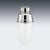English Art Deco Silver Cocktail Shaker from Sheffield, 1936 For Sale - Image 3 of 15