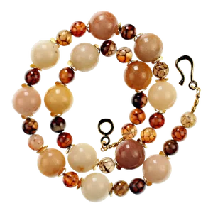 Jade and Spiderweb Jasper Necklace