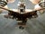 Art Deco Chandelier in Chrome and Marbled Glass, 1930s For Sale - Image 3 of 11