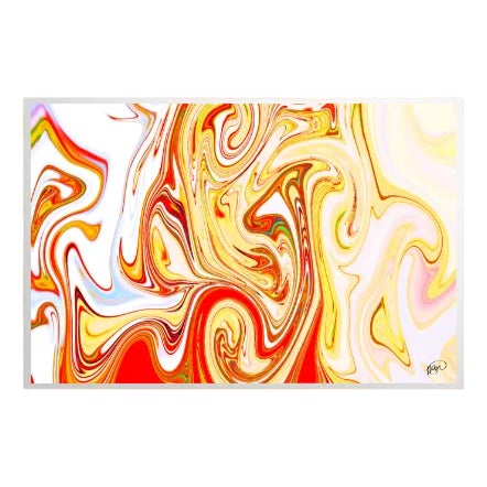 Bianca Meyrick Kies, The King's Manifest, Streams of Fire, 21st Century, 2000s, Giclée Print For Sale