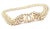 Gold 1990s Cartier Penelope Diamond Double C Three Row Yellow Gold Necklace For Sale - Image 8 of 17