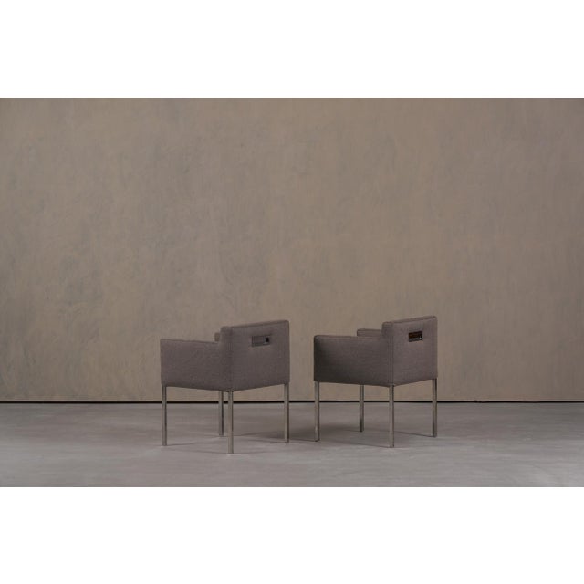 Chairs in Grey Fabric from Ligne Roset, France, 2000s, Set of 2 For Sale - Image 6 of 14