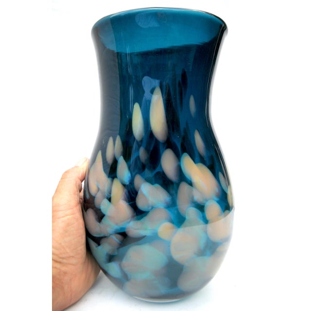 2008 Signed Dale Chihuly Studio Edition "Macchia" Art Glass Vase For Sale - Image 18 of 18