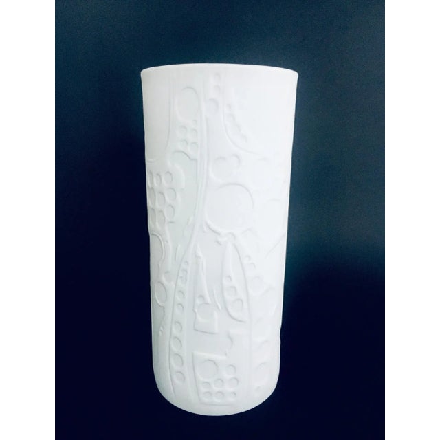 1980s OP Art Porcelain Vases by Gerold Porzellan, Germany, 1970s For Sale - Image 5 of 8