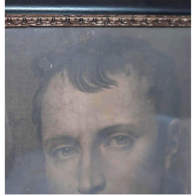 Traditional Napoleon Bonaparte After David, 1800, Paper For Sale - Image 3 of 4