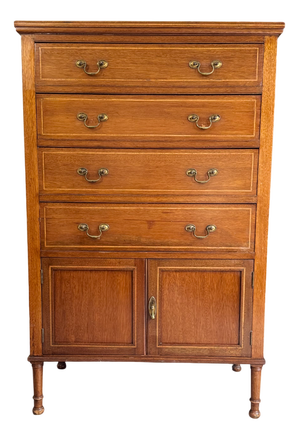 Vintage Linen Chest of Drawers, 1920s