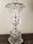 Transparent Vintage 1940 Paul Hanson Signed Baccarat Style Tall Crystal Table Lamp For Sale - Image 8 of 11