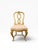 Late 20th Century Pair of Gilded Hollywood Regency Side Chairs in the Style of Rose Tarlow For Sale In West Palm - Image 6 of 18