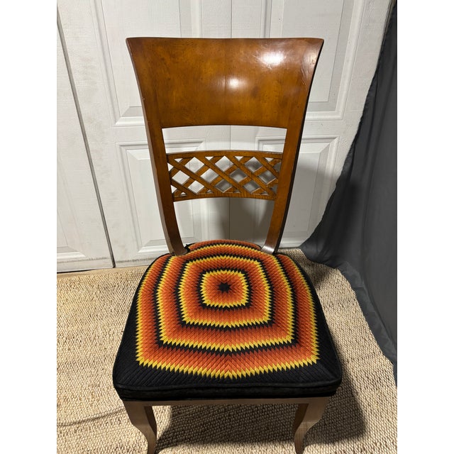 Set of 6 Biedemeier Style Dining Chairs For Sale - Image 11 of 16