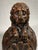 Mid 19th Century Antique 19th-Century Carved Oak Lion Newel Post Finial For Sale - Image 5 of 12