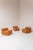 This set of Ipercubo lounge chairs comes in original cognac leather, showing a warm and natural patina that beautifully...