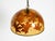 Large Italian Resin Pendant Lamp with Embedded Maple Leaves, 1970s For Sale - Image 6 of 18
