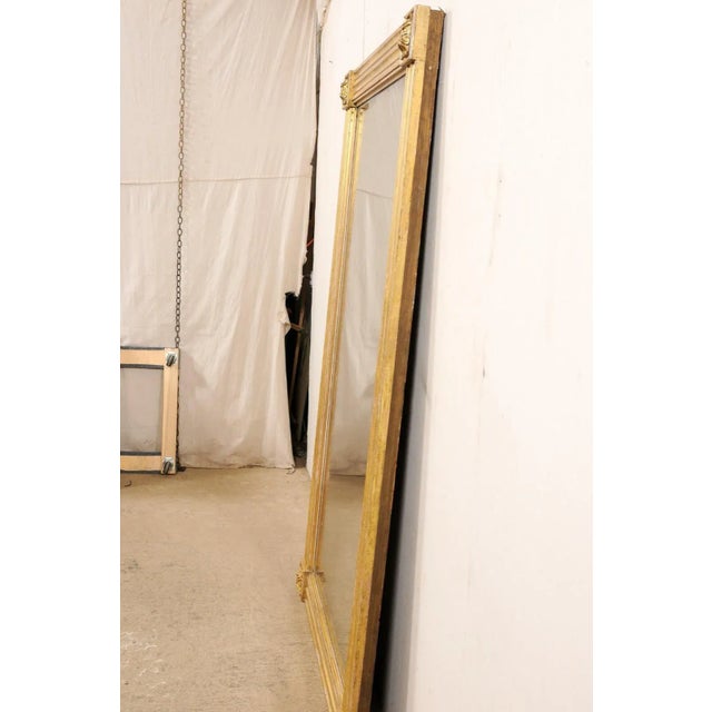 19th Century Antique English Gilt Mirror For Sale In Atlanta - Image 6 of 11