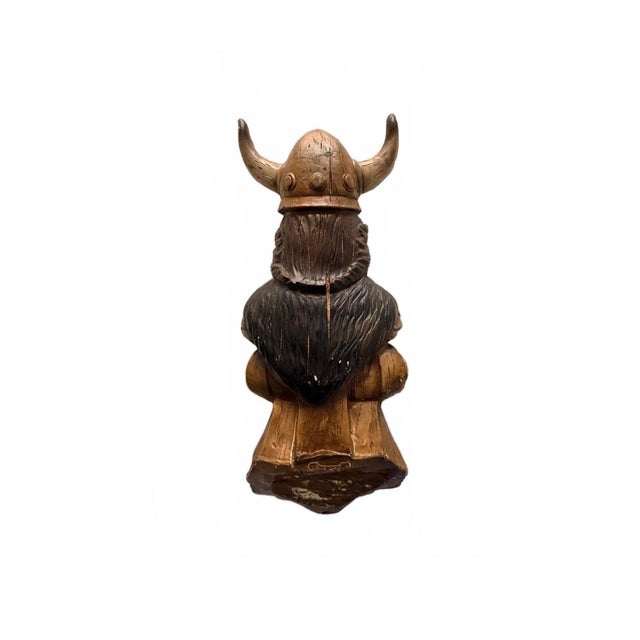 Vintage 1960s Viking Ships Longship Bust Sculpture For Sale - Image 4 of 12