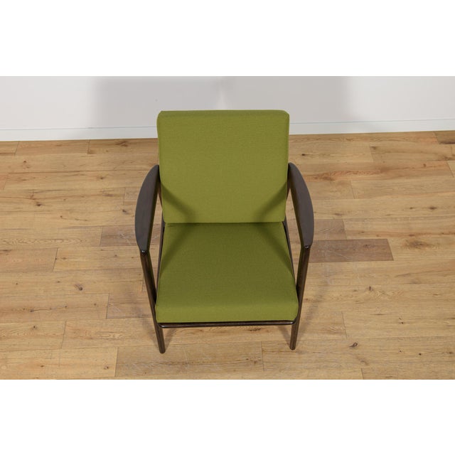 Green Set of Model 300-139 Armchairs from Swarzędz Furniture Factory, 1960s For Sale - Image 8 of 18