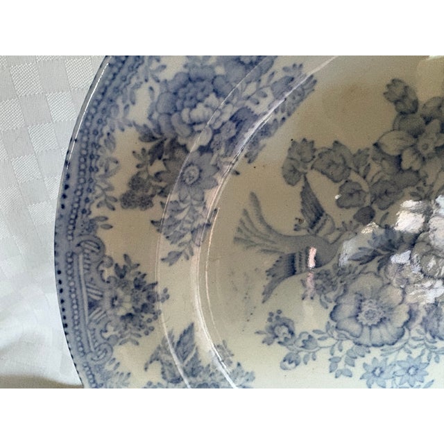 Mid 19th Century Mid 19th Century English Transfer Ware Plate For Sale - Image 5 of 14