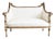 French 19th Century Louis XVI Style Parcel Gilt Canapé For Sale