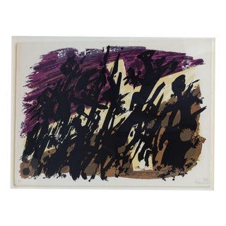 Alfred Manessier, Abstract Composition, 1975, Lithograph For Sale