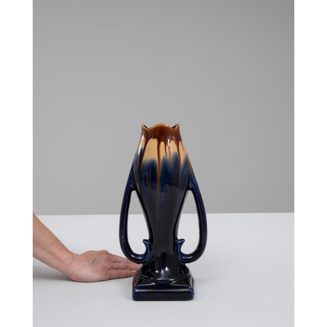 1920s Belgian Ceramic Vase For Sale - Image 10 of 18