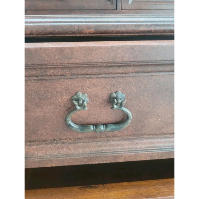 Louis XIV Style Lacquered Chest of Drawers, 1960s For Sale - Image 10 of 11