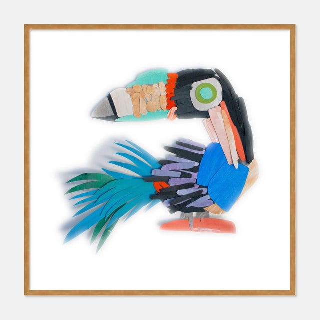 Melvin G. Diablo by Melvin G in Gold Framed Paper, Medium Art Print For Sale - Image 4 of 4