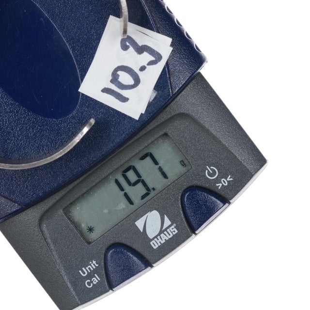 6" c1940's Navajo hand stamped silver cuff bracelet with turquoise For Sale - Image 10 of 10