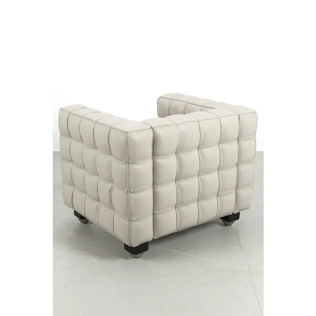 Set of Kubus Armchairs by Josef Hoffmann For Sale - Image 5 of 9