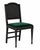 LEG-O-MATIC MAY 1970 FOLDING DINING CHAIRS — OLD CHAPEL ONYX BLACK™ EDITION SET OF FOUR A striking reinterpretation of a...
