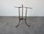 1970s 1970s Cedric Hartman Mid-Century Bronze Tripod Side Table With Concrete / Ceramic Top For Sale - Image 5 of 12