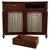 Hollywood Regency 19th Century English Mahogany Regency Cupboard For Sale - Image 3 of 13