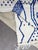 White and Blue Azilal Rug - 9.8 X 6.3 Ft For Sale In Cleveland - Image 6 of 8