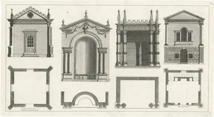 Le Rouge, Garden Temples, 1785, Paper