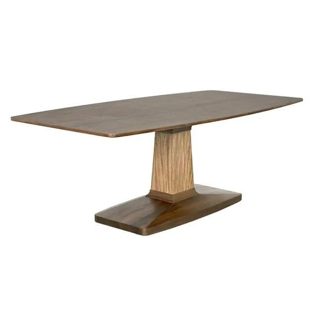 NOIR Travis Table, Dark Walnut For Sale In Los Angeles - Image 6 of 9