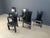 Black Vintage Dining Chairs by Pietro Costantini, 1980s, Set of 6 For Sale - Image 8 of 14