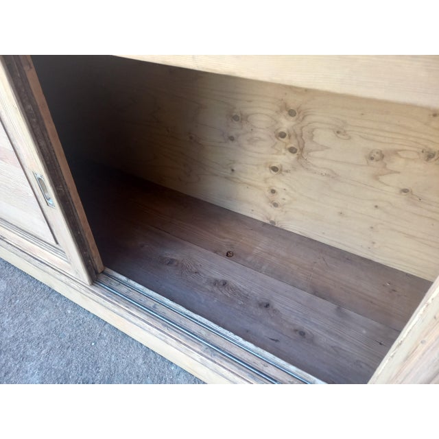 Large Fir Bookcase, 1890s For Sale - Image 12 of 18