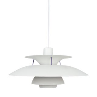Vintage PH 5 Pendant Lamps by Poul Henningsen for Louis Poulsen, Denmark, 1958, Set of 2 For Sale