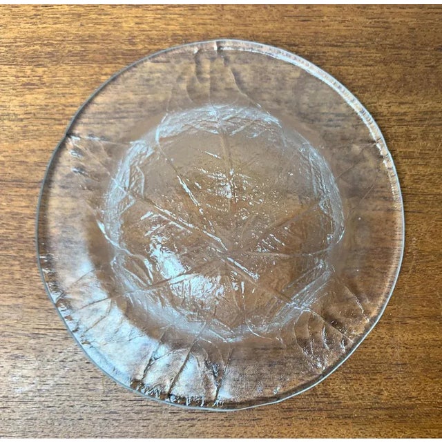 Kosta Boda Vintage Swedish Glass Bowls with Floral Design by Ann Wärff for Kosta Boda, Set of 4 For Sale - Image 4 of 9