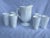 Mid-Century Indiana Heavy Milk Glass Paneled Colony Harvest Grape Vine Pitcher & Tumblers Set- 7 Pieces For Sale In Washington DC - Image 6 of 12