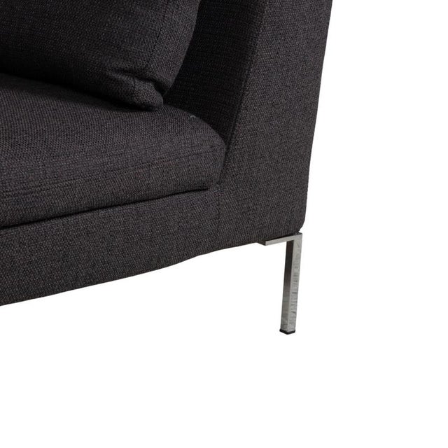 Grey Fabric Corner Sofa from La Nuova Casa For Sale - Image 5 of 15