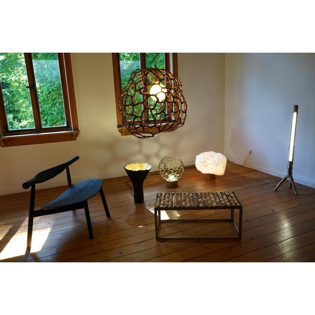 Black Pressed Wood Low Chair by Johannes Hemann For Sale - Image 8 of 10