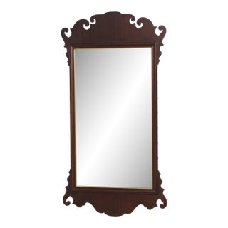 Friedman Brothers Chippendale Mahogany Mirror For Sale