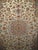 Vintage Persian Isfahan Rug, Hand-Knotted Wool & Silk, Floral Pattern, Ivory & Caramel,7x10 For Sale - Image 14 of 15