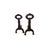 Antique Mission Arts & Crafts Andirons For Sale - Image 4 of 11