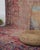 1970s Vintage Handmade Wool Floral Red Area 7x10 Rug For Sale - Image 10 of 12