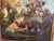 19th Century French Napoleon III Trumeau Mirror With Aesop’s “The Fox and the Grapes” Oil Painting, C. 1860 [Ks] For Sale - Image 10 of 11