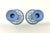 Wedgwood Jasperware Neoclassical Candlestick Holders $250 Classic Blue & White | Neoclassical Relief | Stamped Wedgwood...