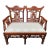 Chinese Chippendale Pagoda Settee For Sale